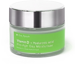 Facial Day Cream - Dr. Eve_Ryouth Vitamin D + Hyaluronic Acid Pro-Age Day Moisturiser — photo N1
