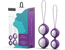 Fragrances, Perfumes, Cosmetics Vaginal Balls, purple - B Swish Bfit Classic Kegal Balls Purple