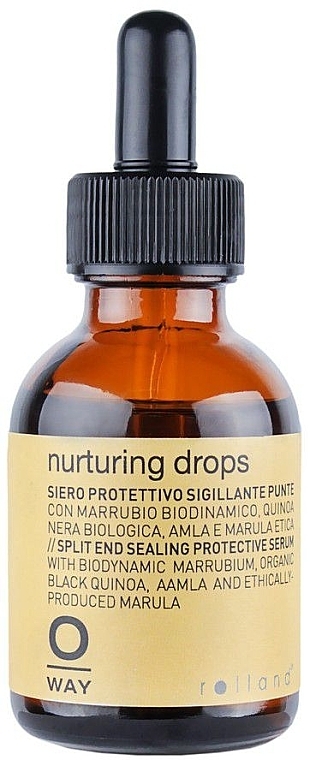 Hair Protective Serum - Rolland Oway Nurturing Drops Serum — photo N7