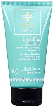 Spirulina Hand Cream - Olive Spa Spirulina Hand Cream — photo N1