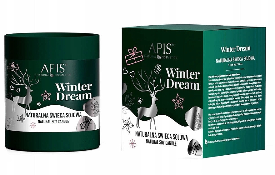 Natural Soy Candle - APIS Professional Winter Dream Natural Soy Candle — photo N2