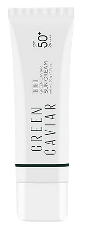 グリーンキャビア入り顔用日焼け止め - Tenzero Green Caviar Sun Cream SPF 50+ PA+++ — photo N1