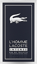 Lacoste L'Homme Lacoste Intense - Eau de Toilette — photo N3