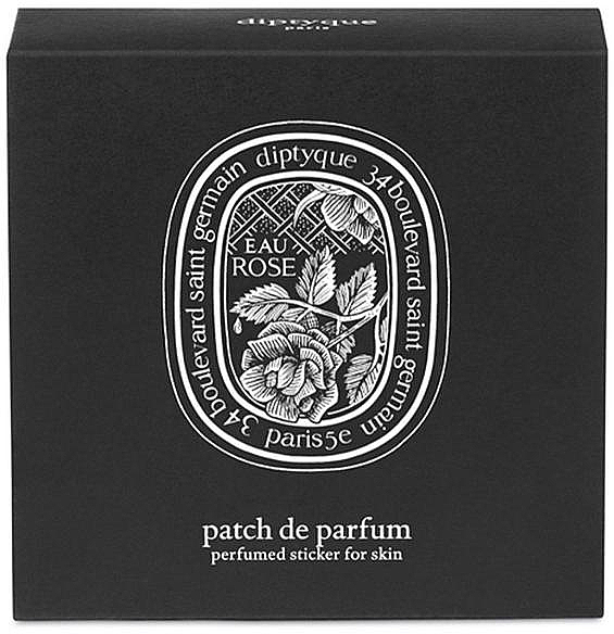 Perfumed Body Patch - Diptyque Patch De Parfum Perfumed Sticker For Skin Eau Rose — photo N1