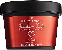 Toning Hair Paste - I Heart Revolution Rainbow Paste — photo N8