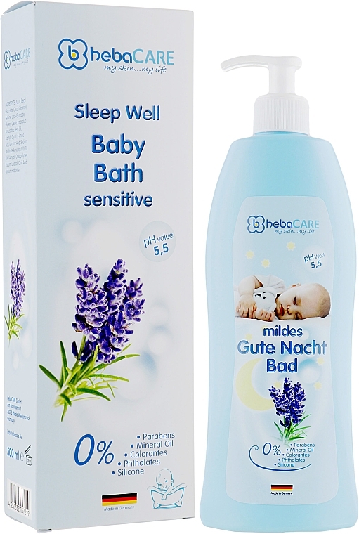 Baby Bathing Treatment - HebaCARE Sleep Well Bath Sensitive — photo N1