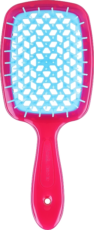 Hairbrush, Fuchsia and Blue - Jäneke Superbrush — photo N1