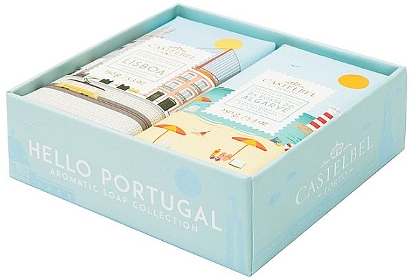 Soap Set - Castelbel Hello Portugal Soap Set Lisbon & Algarve (soap/2x150g) — photo N1