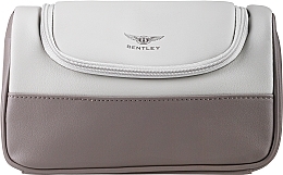 GIFT! Makeup Bag, grey and white - Bentley Corporate Toiletry Bag — photo N1