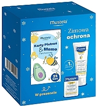 Fragrances, Perfumes, Cosmetics Set - Mustela Bebe Zimowa Ochrona (f/stick/cr/9.2g + f/cr/40ml)