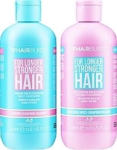 Set - Hairburst For Longer Stronger Hair (shm/350ml + cond/350ml) — photo N2