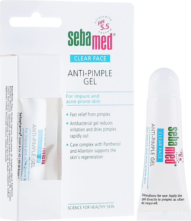 Anti-Pimple Gel Stick - Sebamed Clear Face anti-Pimple Gel Stick — photo N4