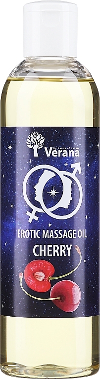 Erotic Massage Oil 'Cherry' - Verana Erotic Massage Oil Cherry — photo N3