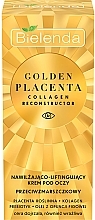 Moisturizing & Lifting Eye Cream - Bielenda Golden Placenta Collagen Reconstructor — photo N32