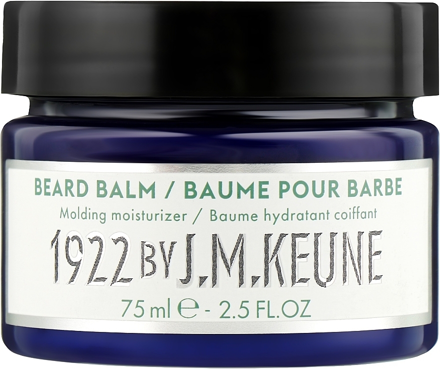 Men Beard Balm - Keune 1922 Beard Balm Distilled For Men — photo N6