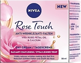 Anti-Aging Day Face Cream - Nivea Rose Touch Day Cream — photo N3