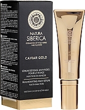 Fragrances, Perfumes, Cosmetics Rejuvenating Serum "Youth Injection" - Natura Siberica Caviar Gold