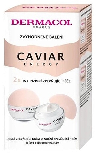 Set - Dermacol Caviar Energy Duo Pack (cr/2x50ml) — photo N1