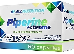 Piperine+Chrome Food Supplement - Allnutrition Piperine + Chrome — photo N1