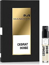 Mancera Cedrat Boise - Eau de Parfum (sample)  — photo N1