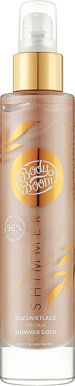 Body Shimmer - Body Boom Shimmer Gold Body Highlighter — photo N1