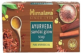 Ayurvedic Soap - Himalaya Herbals Ayurveda Sandal Glow Soap — photo N6