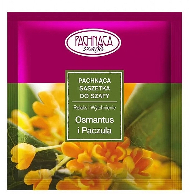 Osmanthus & Patchouli Aromatic Sachet - Pachnaca Szafa — photo N1