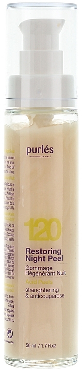 Repairing & Firming Anti-Couperose Night Peeling - Purles Restoring Night Peel — photo N3