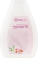 Anti Stretch Marks Massage Oil - HebaCARE Nourishing Pregnancy Sensitive Massage Oil — photo N5