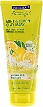 Fragrances, Perfumes, Cosmetics Mint & Lemon Facial Clay Mask - Freeman Feeling Beautiful Clay Mask Mint & Lemon