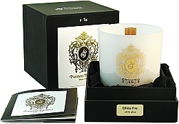Tiziana Terenzi White Fire Scented Candle White Glass - Scented Candle — photo N6