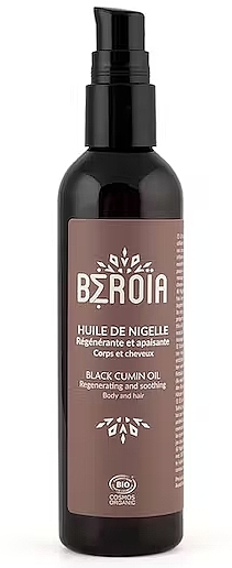 Black Cumin Oil for Hair, Face & Body - Beroia Back Cumin Oil — photo N1