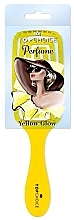 Hair Brush 64494 'Yellow Glow', square - Top Choice Perfume Hairbrush — photo N1