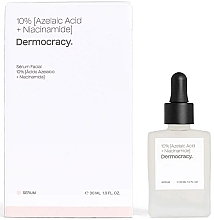 Fragrances, Perfumes, Cosmetics 10% Azelaic Acid + Niacinamide Face Serum - Dermocracy 10% Azelaic Acid + Niacinamide Facial Serum