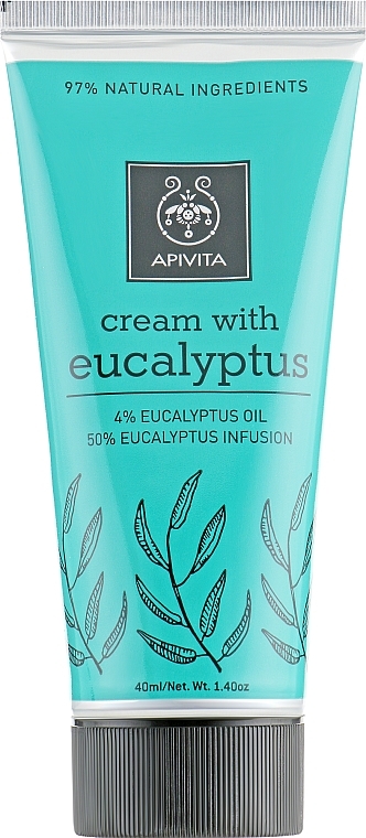 Body Cream - Apivita Healthcare Cream with Eucalyptus — photo N2