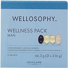 Fragrances, Perfumes, Cosmetics VItamins for Men - Oriflame Wellosophy Wellness Pack Man