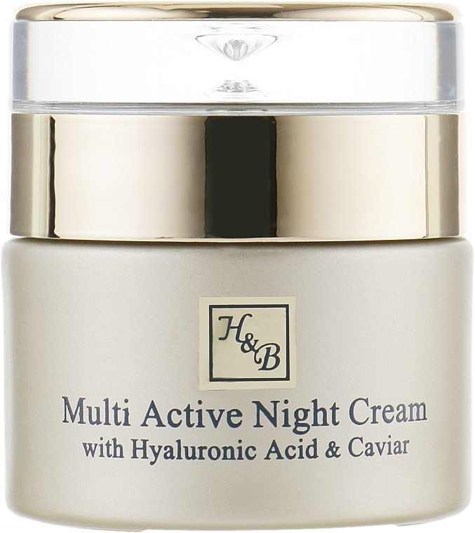 Multiactive Night Face Cream with Hyaluronic Acid - Health And Beauty Multi Active Night Cream — photo N6