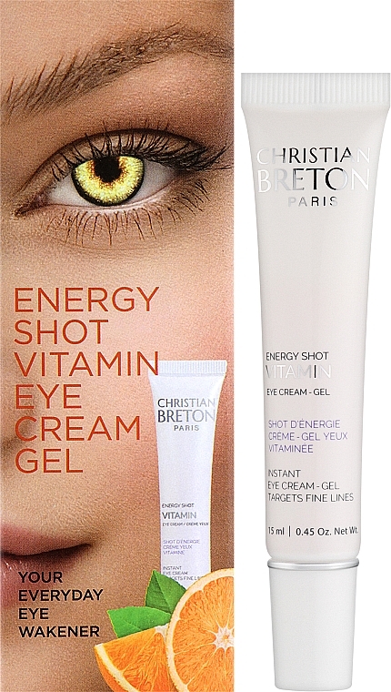 Energizing Eye Cream - Christian Breton Eye Priority Energy Shot Vitamin Eye Cream — photo N2