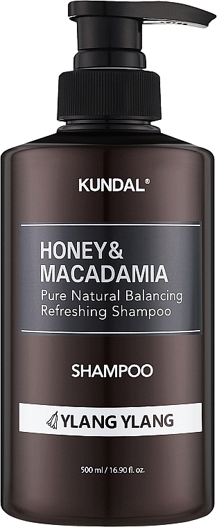 Ylang Ylang Shampoo - Kundal Honey & Macadamia Shampoo — photo N1