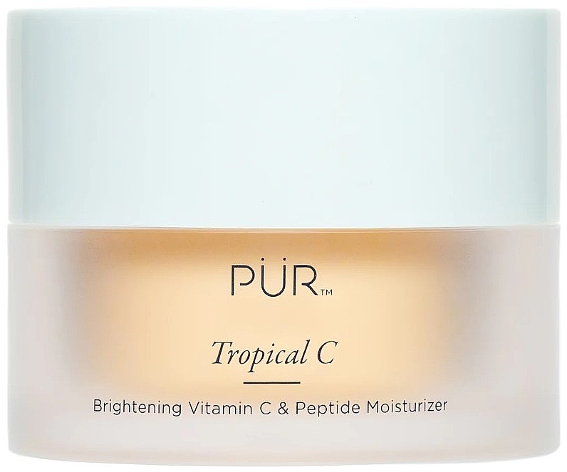 Brightening & Moisturizing Cream with Vitamin C & Peptides - PUR Tropical C Brightening Vitamin C & Peptide Moisturizer — photo N1