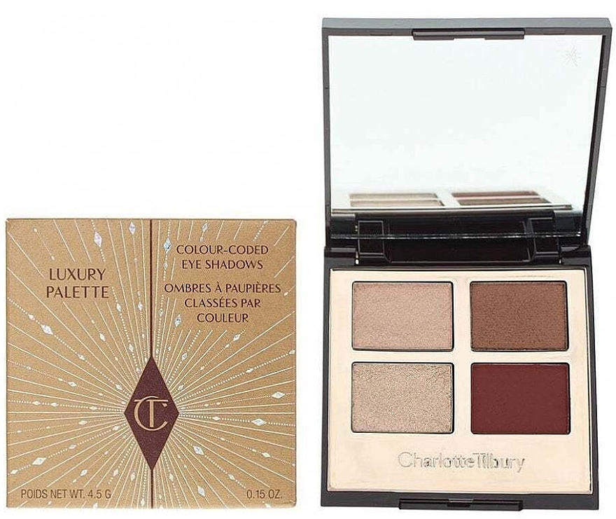 Eyeshadow Palette - Charlotte Tilbury Fire Rose Luxury Palette Eye Shadow — photo N2