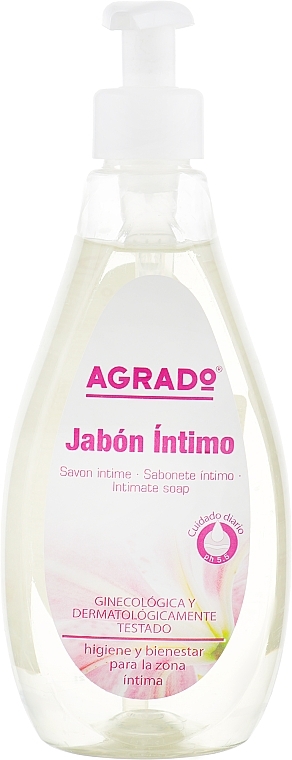 Liquid Intimate Wash Soap - Agrado Intimate Soap — photo N1