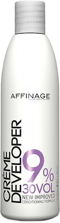 Oxidising Cream for Hair 9% - Affinage Salon Professional Creme Developer — photo N1