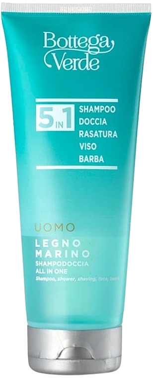 Bottega Verde Legno Marino - 5 in 1 Shower Gel — photo N1