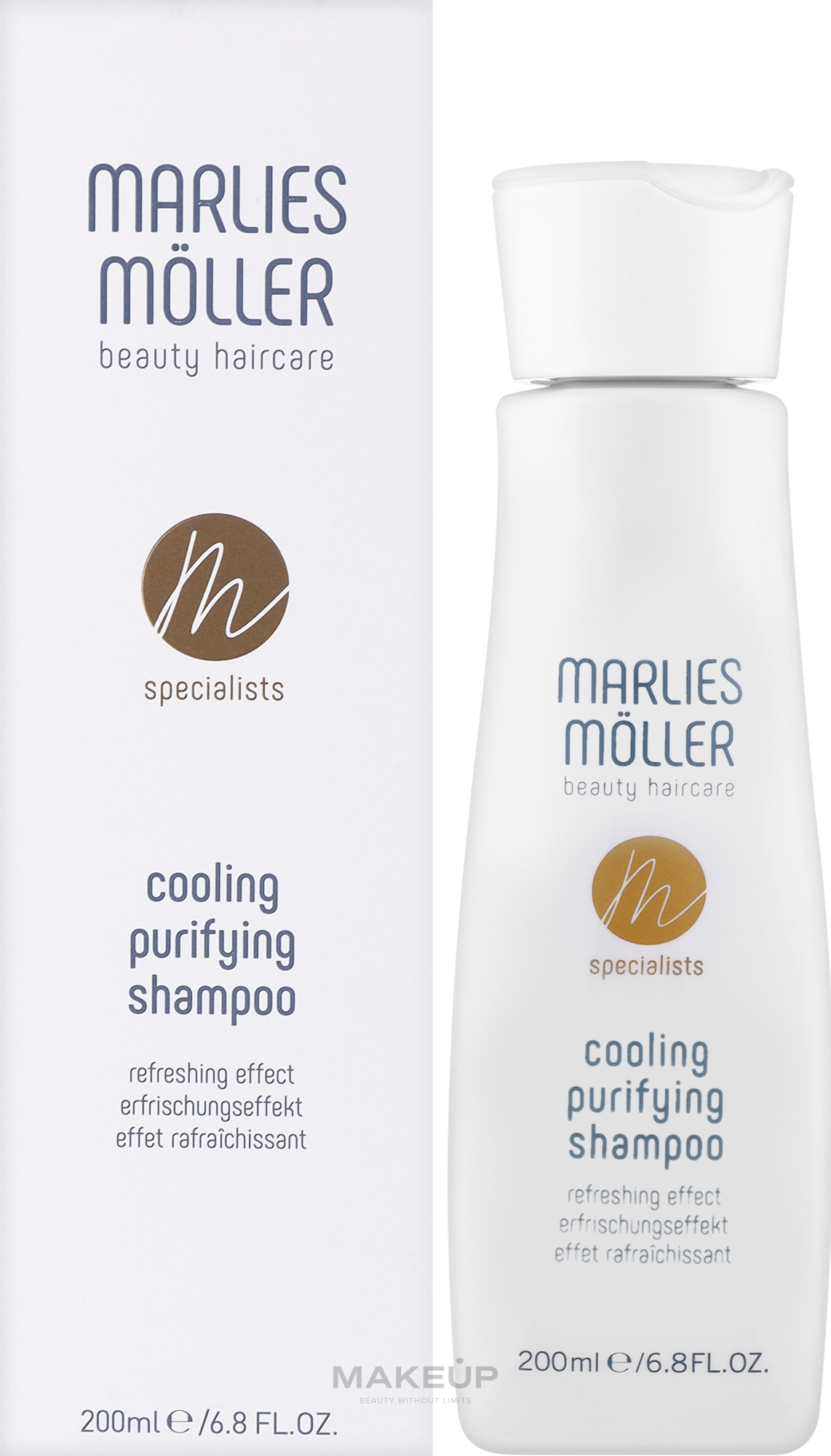 Shampoo - Marlies Moller Specialist Cooling Purifying Shampoo — photo 200 ml