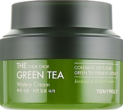 Fragrances, Perfumes, Cosmetics Green Tea Cream - Tony Moly The Chok Chok Green Tea Watery Cream