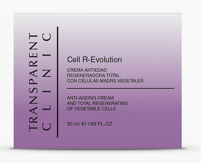 Anti-Aging Cream with Stem Cells - Transparent Clinic Cell R-Evolution — photo N2