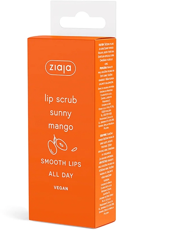 Ziaja リップ スクラブ サニー マンゴー - Ziaja Lip Scrub Sunny Mango	 — photo N2