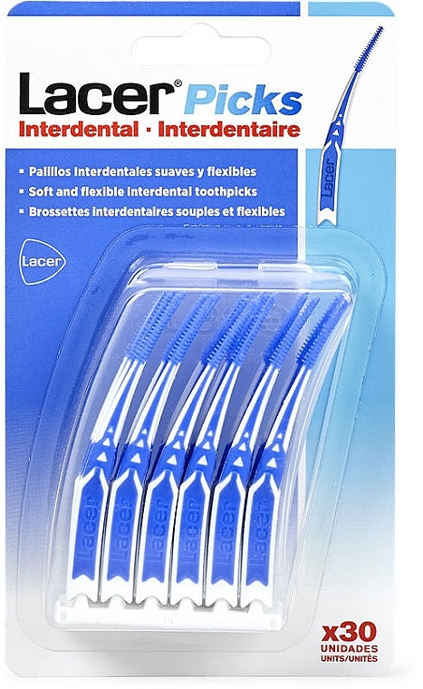 Interdental Brush, blue - Lacer Interdental Brush — photo N1