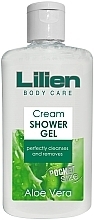 Aloe Vera Shower Cream-Gel - Lilien Shower Gel Aloe Vera Travel Size — photo N1